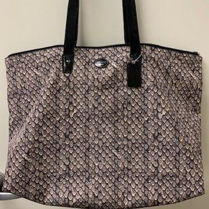 Coach XL Getaway Weekender Tote (rare pattern)!